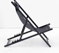 OUTDOOR Strandstuhl grau