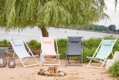 OUTDOOR Strandstuhl weiß