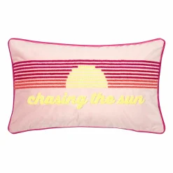 Pad Concept Kissenhülle CHASING THE SUN pinkgelb