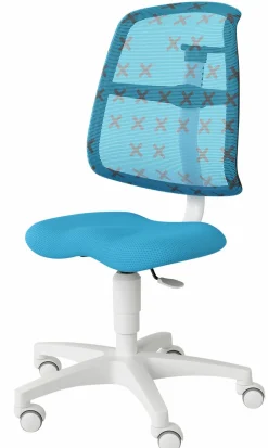 PAIDI Jugendstuhl blauweiß