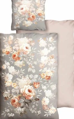 Paras Lifestyle Satin-Bettwäsche beige