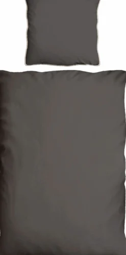 Paras Lifestyle Satin-Bettwäsche grau