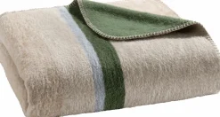 Paras Lifestyle Wohndecke silberfarbengrün