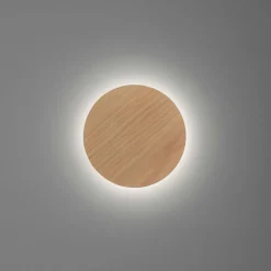 Paul Neuhaus LED-Akku-Wandleuchte braun