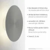 Paul Neuhaus LED-Akku-Wandleuchte grau