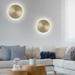 Paul Neuhaus LED-Akku-Wandleuchte goldfarben