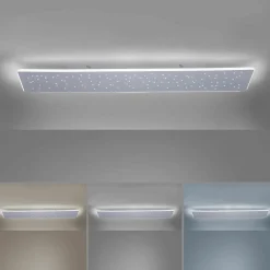 Paul Neuhaus LED-Deckenleuchte 1flg silberfarben