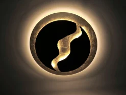 Paul Neuhaus LED-Deckenleuchte 1flg braun