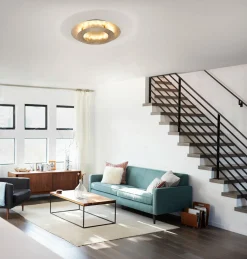 Paul Neuhaus LED-Deckenleuchte 1flg goldfarben