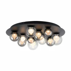 Paul Neuhaus LED-Deckenleuchte 11flg grau