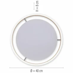 Paul Neuhaus LED-Deckenleuchte 1flg goldfarben