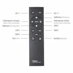 Paul Neuhaus LED-Deckenleuchte 1flg silberfarben