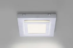 Paul Neuhaus LED-Deckenleuchte 2flg silberfarben
