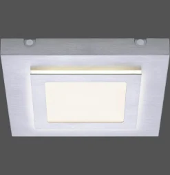 Paul Neuhaus LED-Deckenleuchte 2flg silberfarben