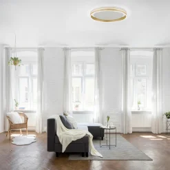 Paul Neuhaus LED-Deckenleuchte 1flg goldfarben