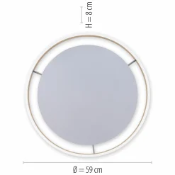 Paul Neuhaus LED-Deckenleuchte 1flg goldfarben