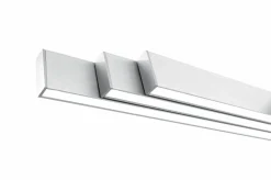 Paul Neuhaus LED-Pendelleuchte 3flg silberfarben