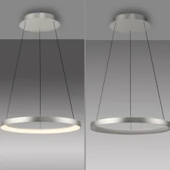 Paul Neuhaus LED-Pendelleuchte 1flg silberfarben