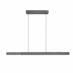 Paul Neuhaus LED-Pendelleuchte 3flg grau