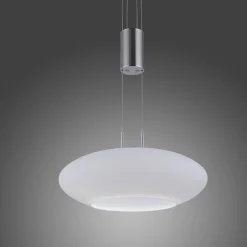 Paul Neuhaus LED-Pendelleuchte 2flg silberfarben