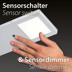 Paul Neuhaus LED-Pendelleuchte 6flg schwarz