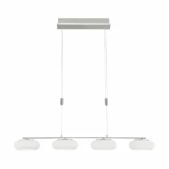 Paul Neuhaus LED-Pendelleuchte 5flg silberfarben