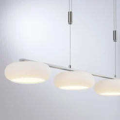 Paul Neuhaus LED-Pendelleuchte 5flg silberfarben