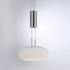 Paul Neuhaus LED-Pendelleuchte 4flg silberfarben