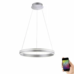 Paul Neuhaus LED-Pendelleuchte 1flg silberfarben