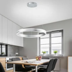 Paul Neuhaus LED-Pendelleuchte 1flg silberfarben