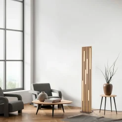 Paul Neuhaus LED-Stehleuchte 1flg braun