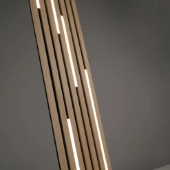 Paul Neuhaus LED-Stehleuchte 1flg braun