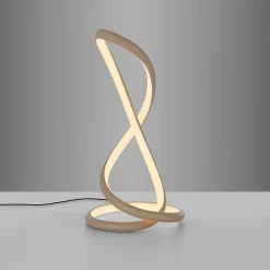 Paul Neuhaus LED-Tischleuchte 1flg braun