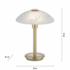 Paul Neuhaus LED-Tischleuchte 1flg goldfarben