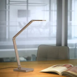 Paul Neuhaus LED-Tischleuchte 1flg braun