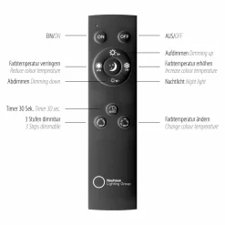 Paul Neuhaus LED-Tischleuchte 1flg silberfarben