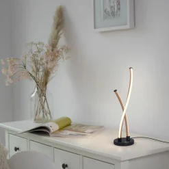 Paul Neuhaus LED-Tischleuchte 1flg schwarz