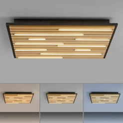 Paul Neuhaus LED-Wand- u.Deckenleuchte 1flg braun