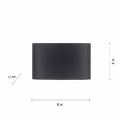 Paul Neuhaus LED-Wandleuchte 4flg schwarz