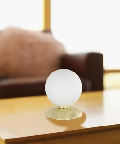 Paul Neuhaus Tischleuchte 1flg goldfarben