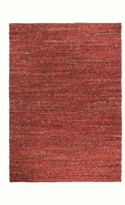 Paulig Handwebteppich rot