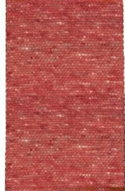 Paulig Handwebteppich rot