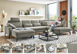 Polstergarnitur beige