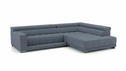 Polstergarnitur blau