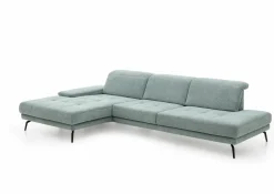 Polstergarnitur blau