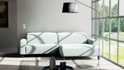 Polstergarnitur blau