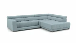 Polstergarnitur blau