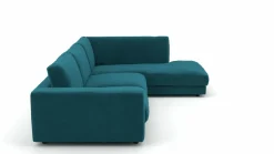 Polstergarnitur blau