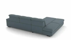 Polstergarnitur blau