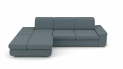 Polstergarnitur blau